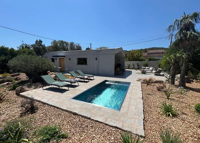 Contemporary With Pool In Trinite * Porto-Vecchio